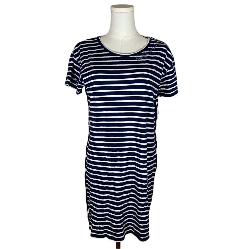 Junk Food Party in the USA Striped Dress medium Fourth of July holiday summer